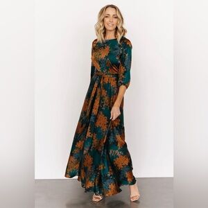 Baltic Born satin maxi dress